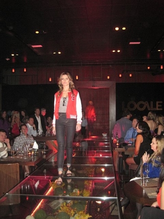 Beautiful Model Kristin Tolbert Modeling For Locale Magazine Fashion Runway Show In Costa Mesa Orange County Southern California